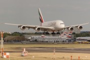 A6-EDG - Emirates Airlines Airbus A380 aircraft