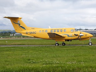 G-SASC - Scottish Ambulance Service Beechcraft 200 King Air