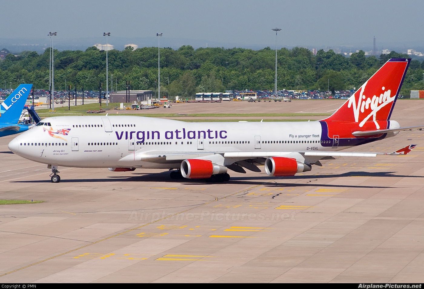 Virgin Atlantic G-VGAL aircraft at Manchester