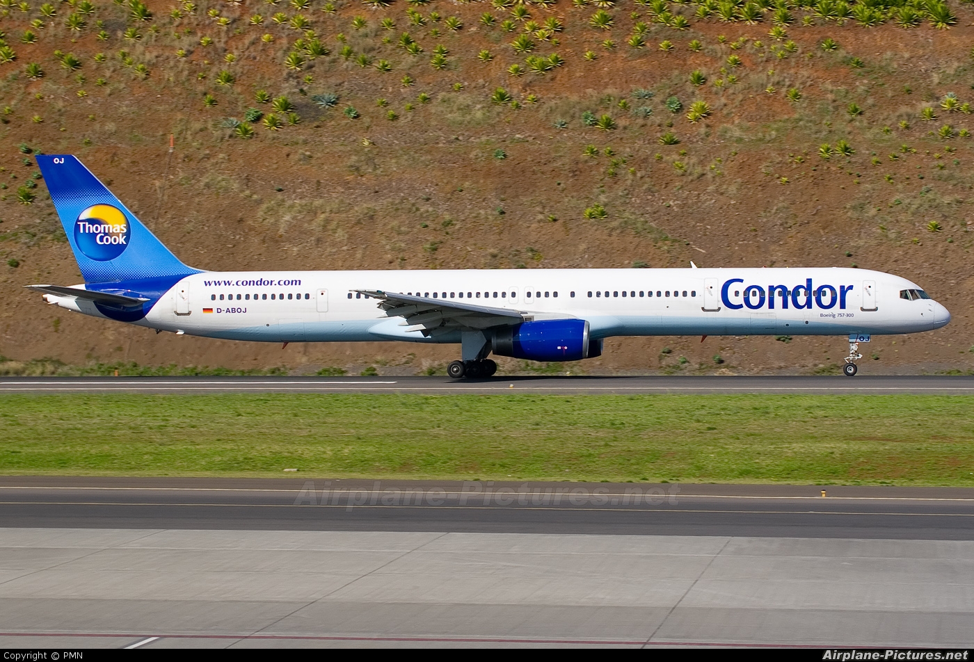 Condor D-ABOJ aircraft at Madeira