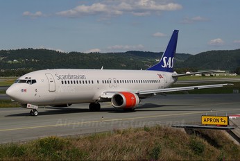 LN-BRE - SAS - Scandinavian Airlines Boeing 737-400