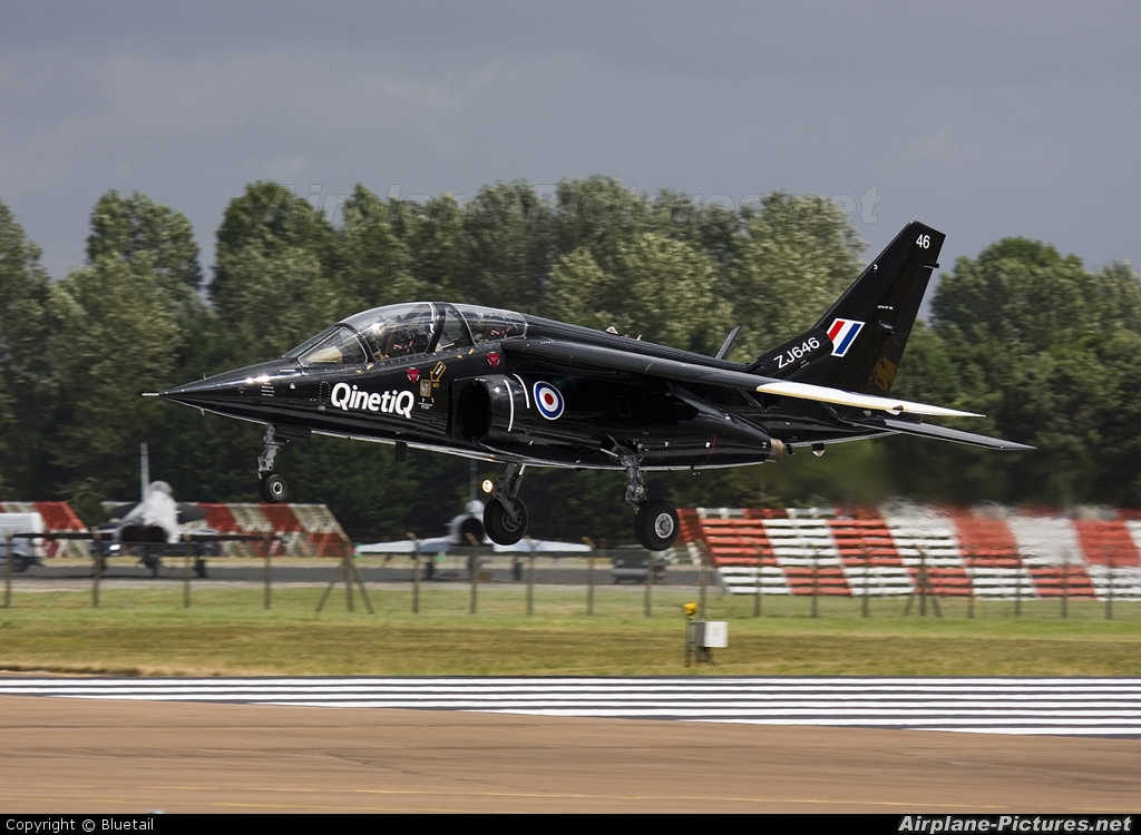 UK - QinetiQ ZJ646 aircraft at Fairford