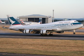 B-HOP - Cathay Pacific Boeing 747-400