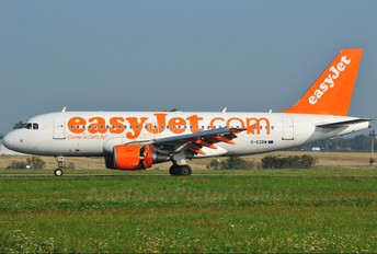 G-EZBW - easyJet Airbus A319
