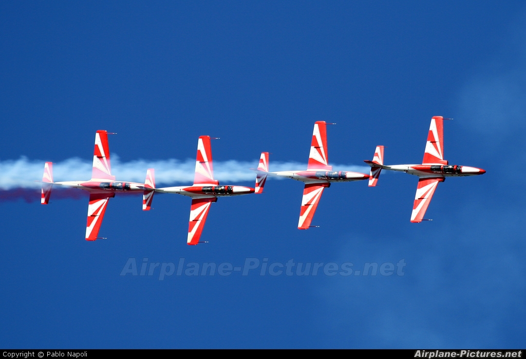 Poland - Air Force: White & Red Iskras - aircraft at Rivolto