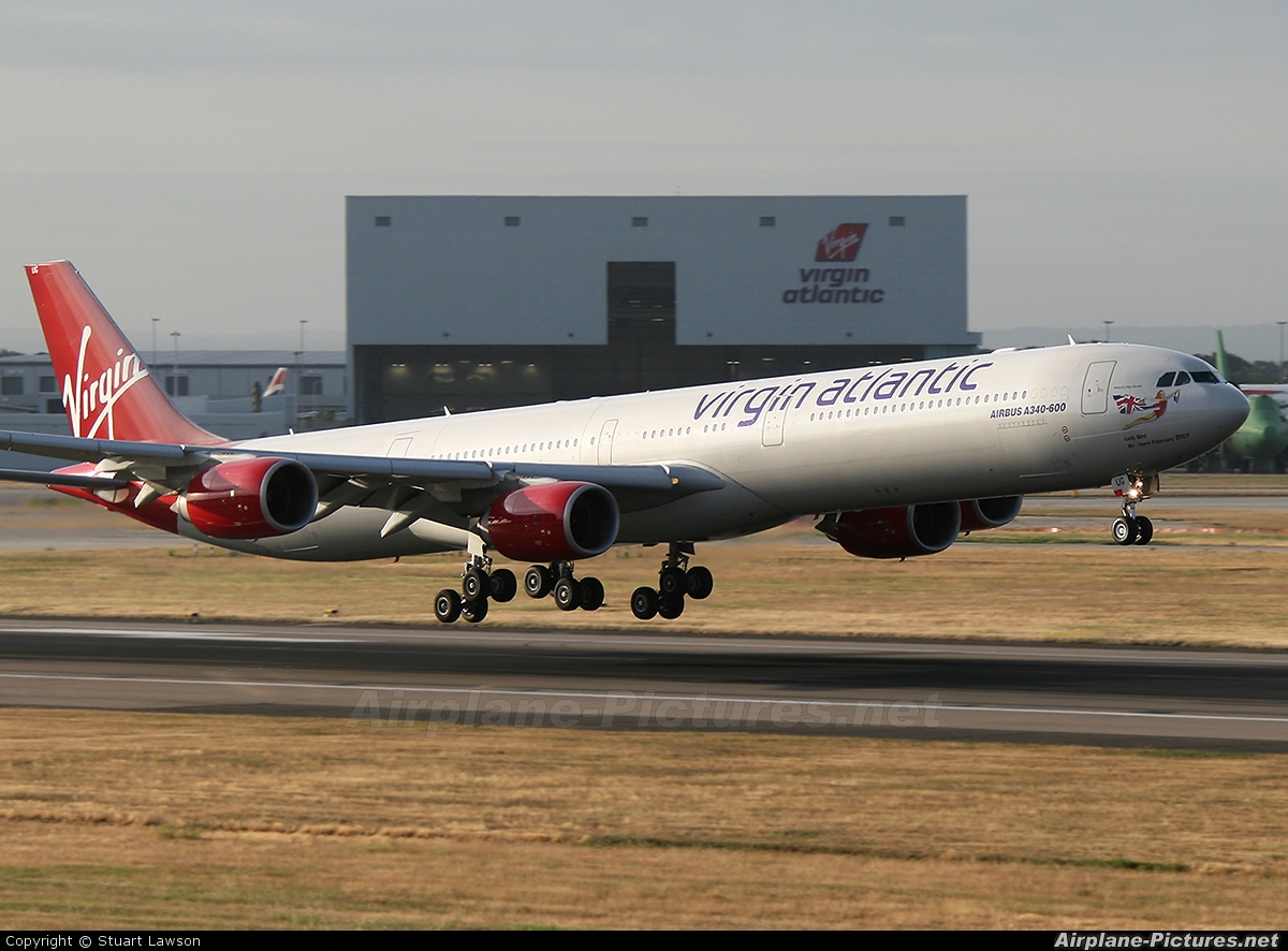 Virgin Atlantic G-VBUG aircraft at London - Heathrow