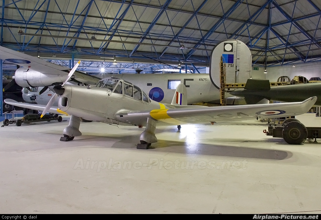 Royal Air Force VS618 aircraft at Hendon - RAF Museum
