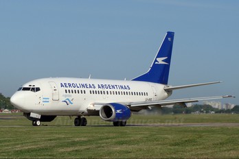 LV-AYE - Aerolineas Argentinas Boeing 737-500