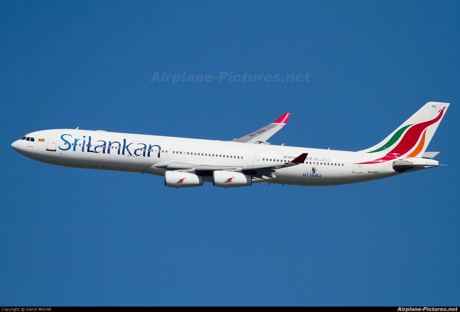 SriLankan Airlines 4R-ADA aircraft at London - Heathrow