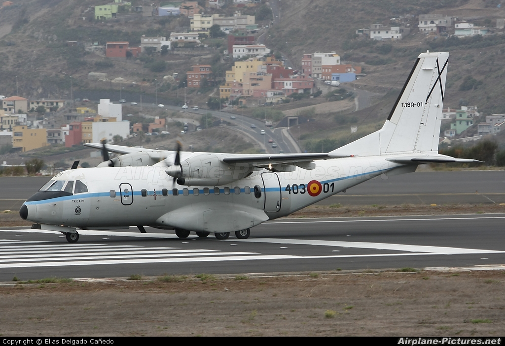 Spain - Air Force T.19A-01 aircraft at Tenerife Norte - Los Rodeos