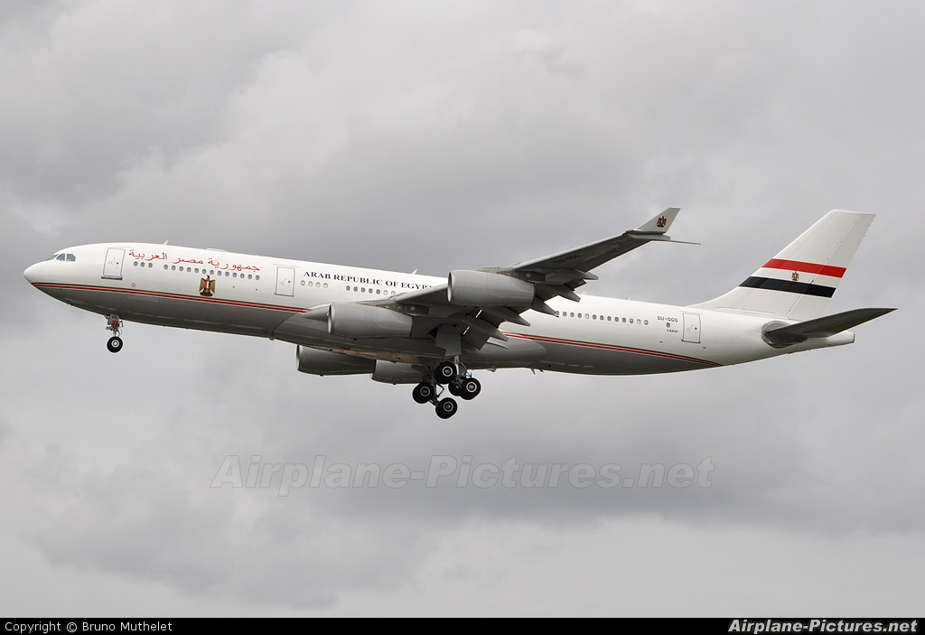 Egypt - Government SU-GGG aircraft at Paris - Orly