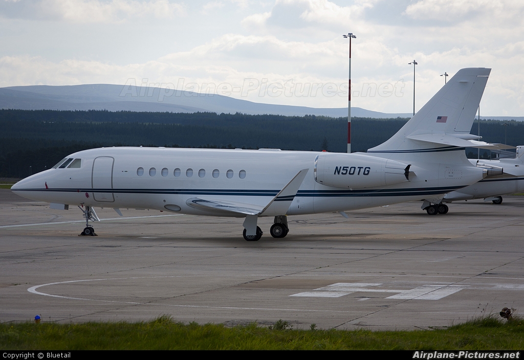 Private N50TG aircraft at Inverness