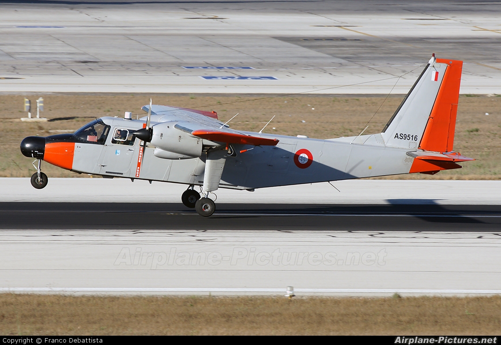 Malta - Armed Forces AS9516 aircraft at Malta Intl