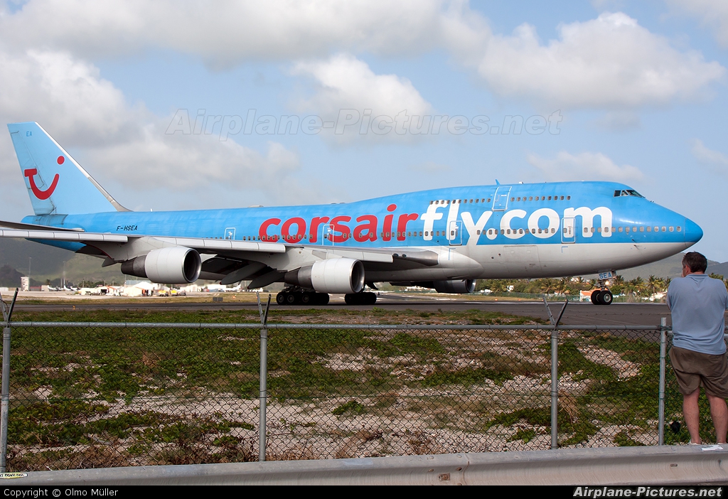 Corsair / Corsair Intl F-HSEA aircraft at Sint Maarten - Princess Juliana Intl