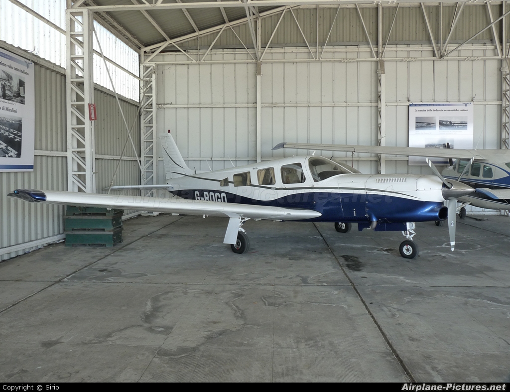Private G-BOGO aircraft at Off Airport - Italy