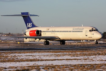 SE-DIP - SAS - Scandinavian Airlines McDonnell Douglas MD-87