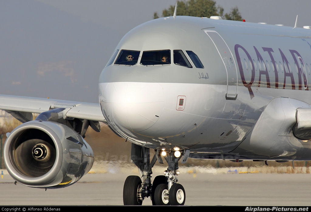 Qatar Airways A7-CJA aircraft at Barcelona - El Prat