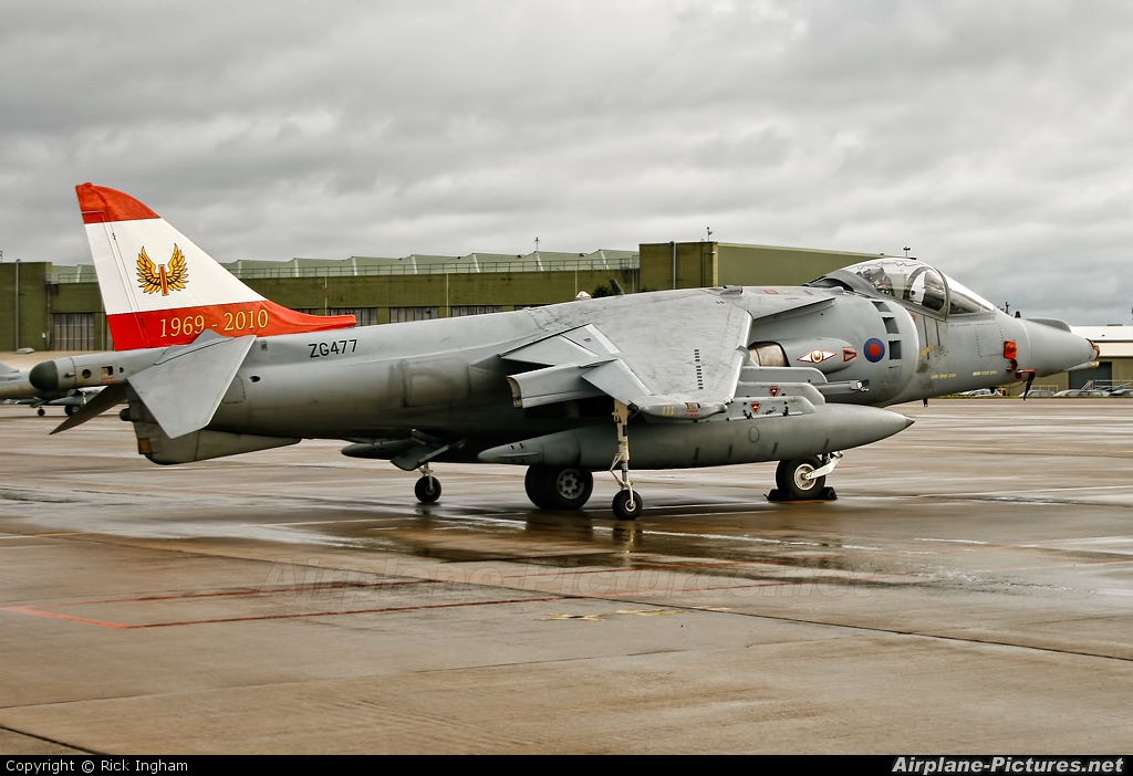 ZD378 - Royal Air Force British Aerospace Harrier GR.9 at Cottesmore, Photo ID 170254