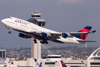 N663US - Delta Air Lines Boeing 747-400