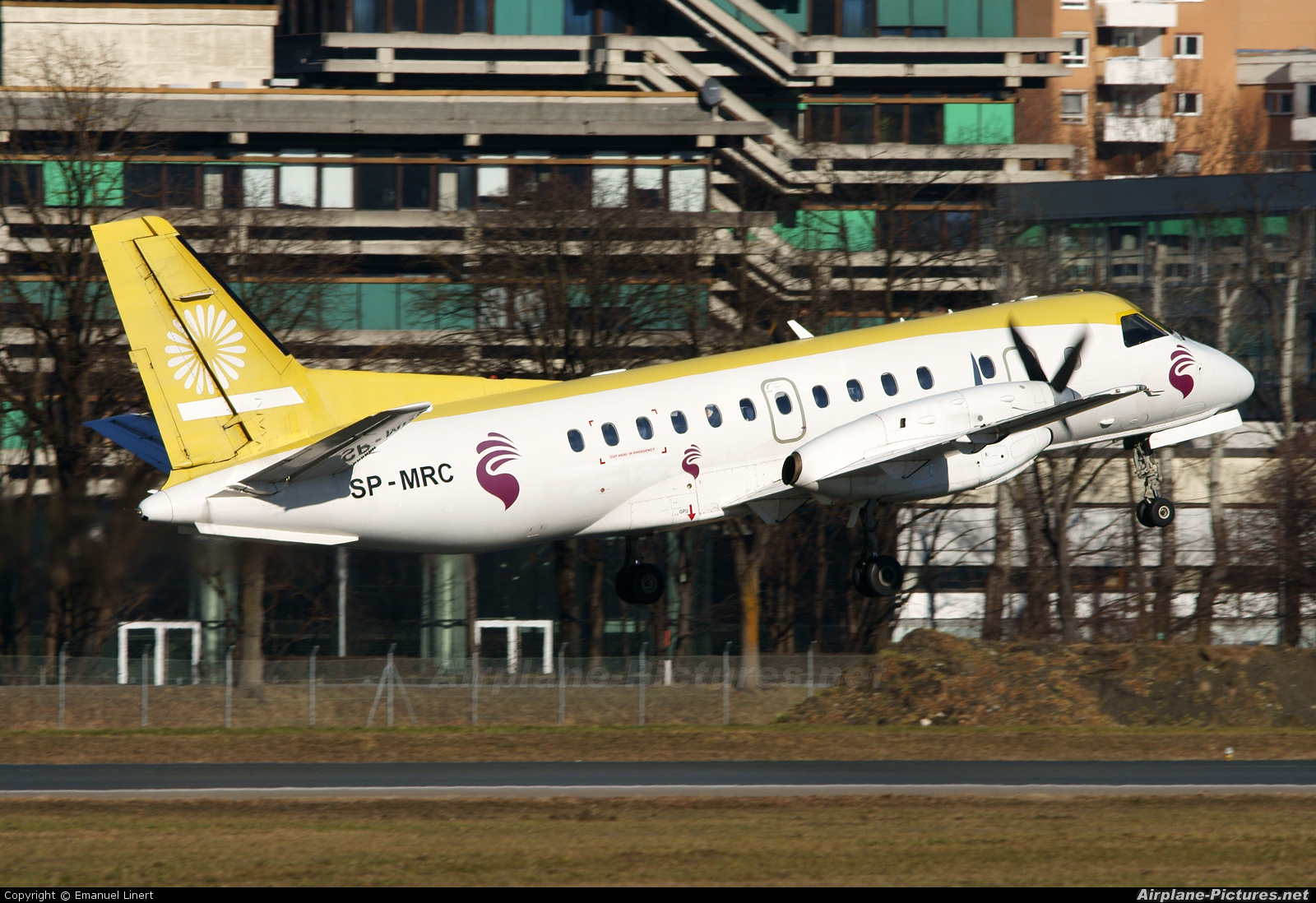 Skytaxi SP-MRC aircraft at Innsbruck