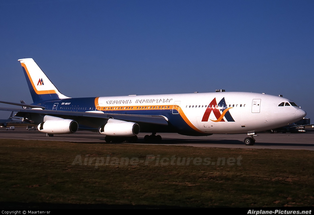 Armenian Airlines EK-86117 aircraft at Paris - Charles de Gaulle