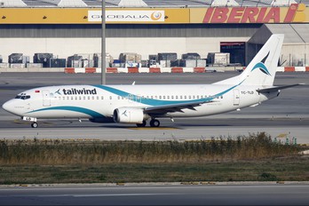 TC-TLD - Tailwind Airlines Boeing 737-400