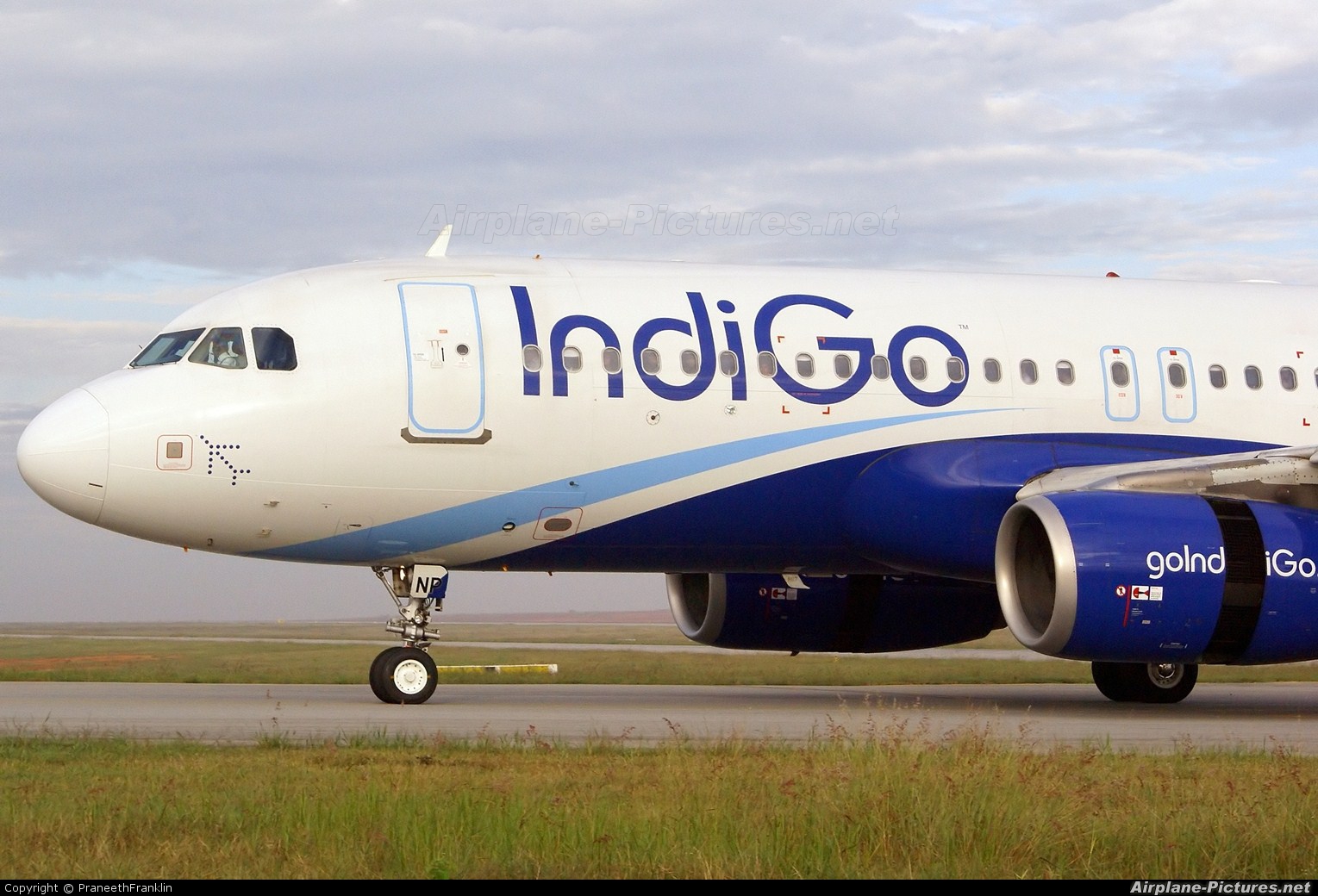 IndiGo VT-INP aircraft at Bangalore - Bengaluru Intl