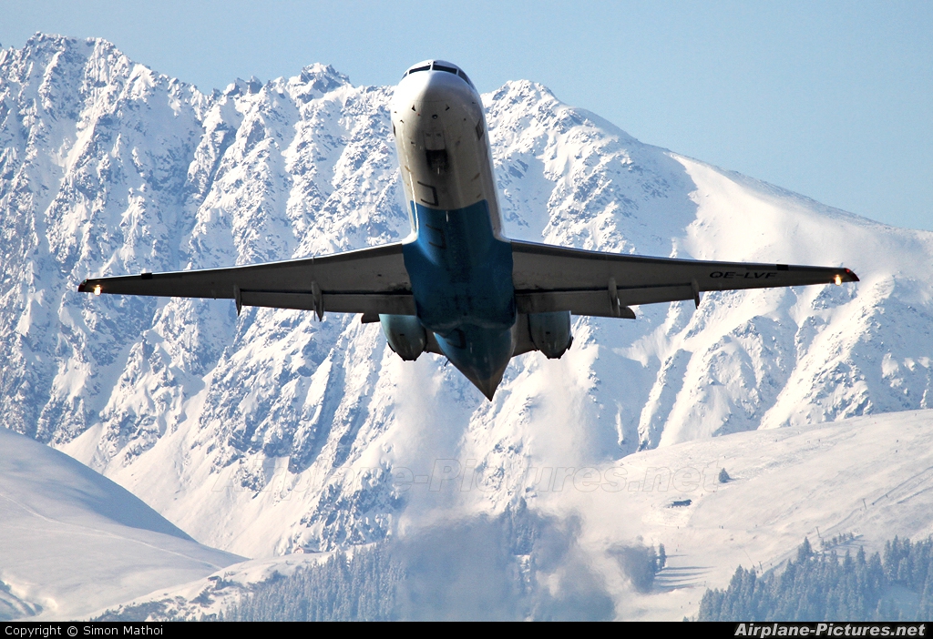 Austrian Airlines/Arrows/Tyrolean OE-LVF aircraft at Innsbruck