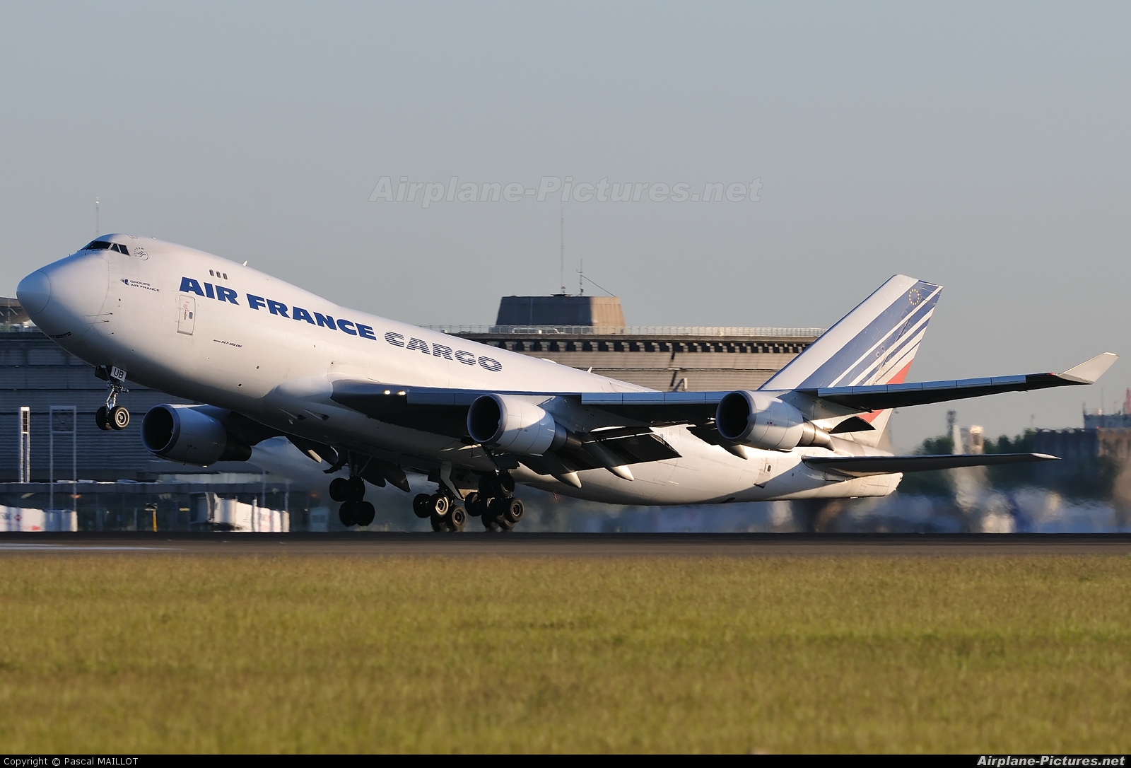 Air France Cargo F-GIUB aircraft at Paris - Charles de Gaulle