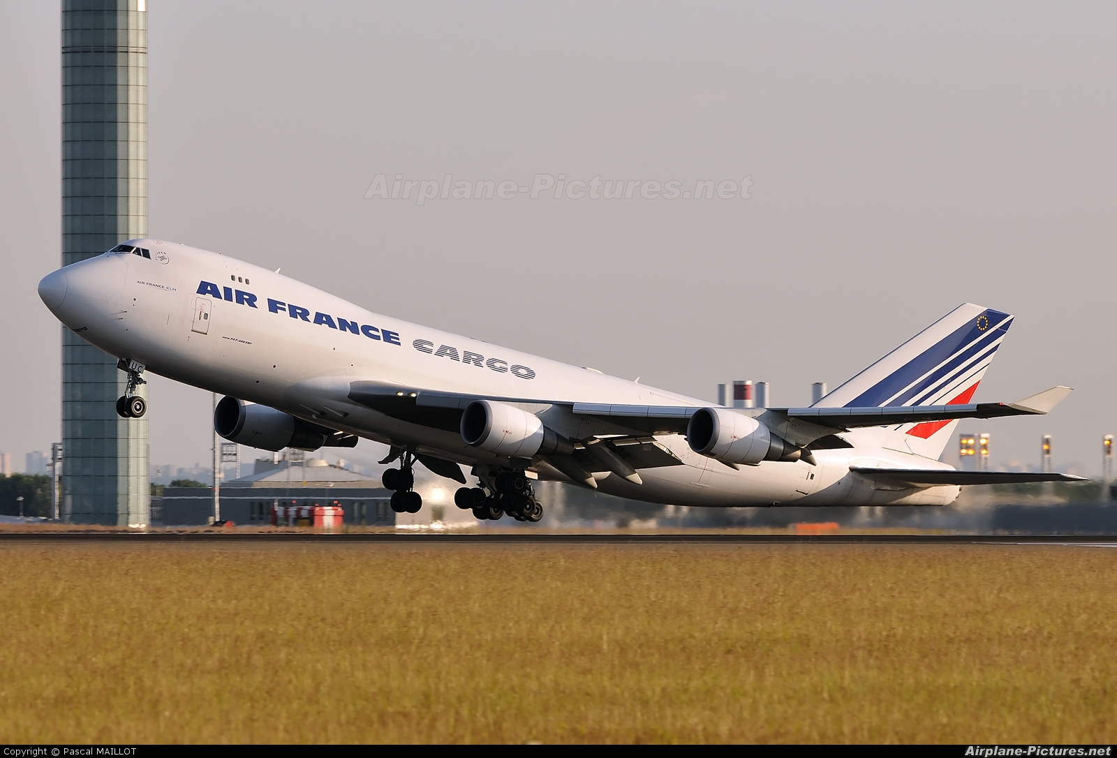 Air France Cargo F-GIUC aircraft at Paris - Charles de Gaulle