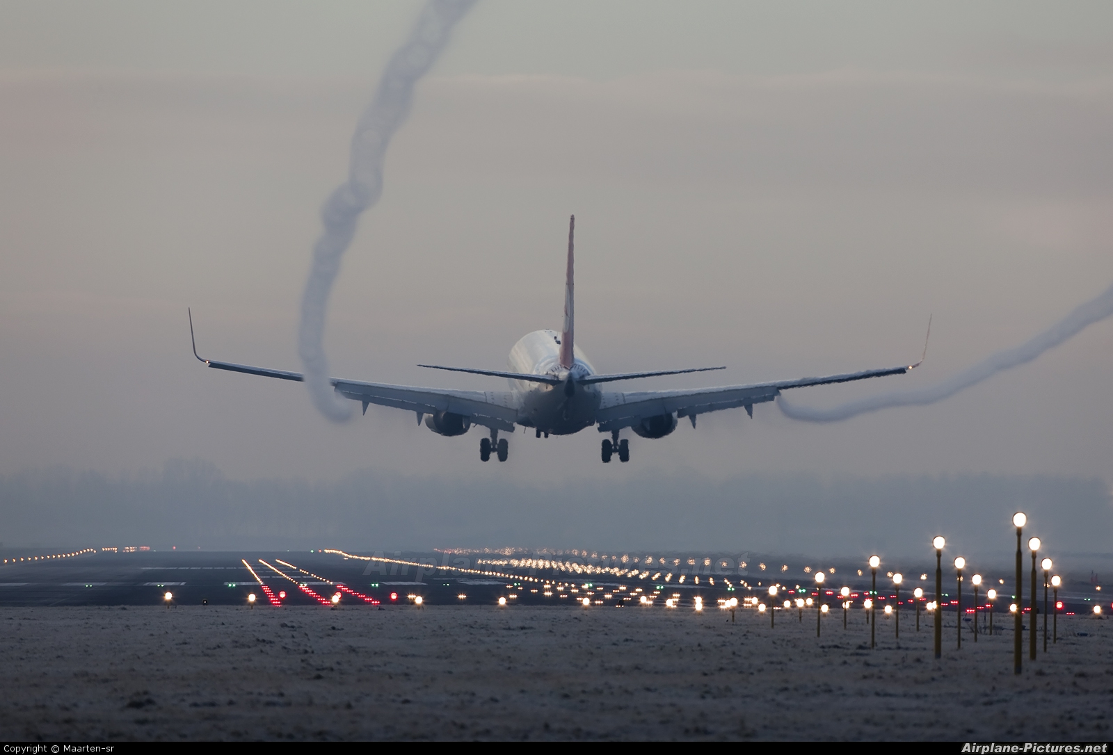 Turkish Airlines - aircraft at Amsterdam - Schiphol