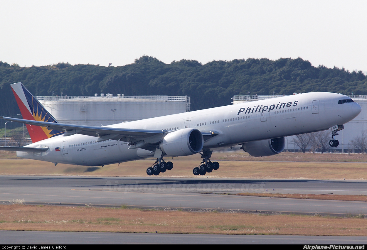 Philippines Airlines RP-C7776 aircraft at Tokyo - Narita Intl