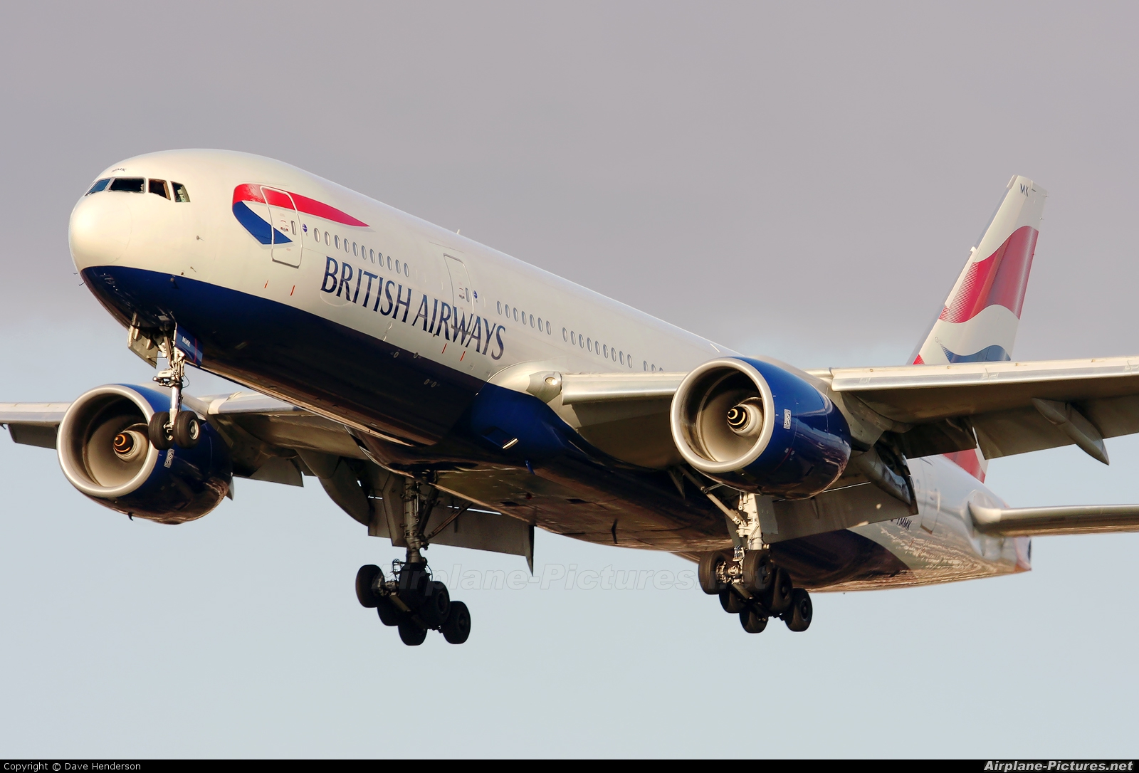British Airways G-YMMK aircraft at London - Heathrow