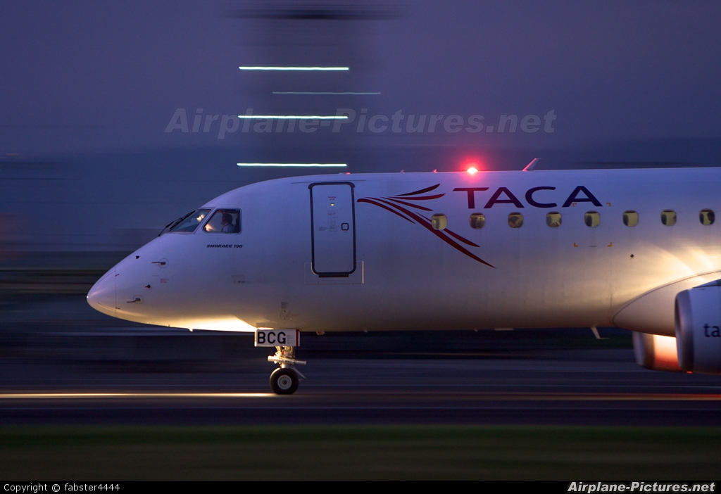 TACA TI-BCG aircraft at San Jose - Juan Santamaría Intl