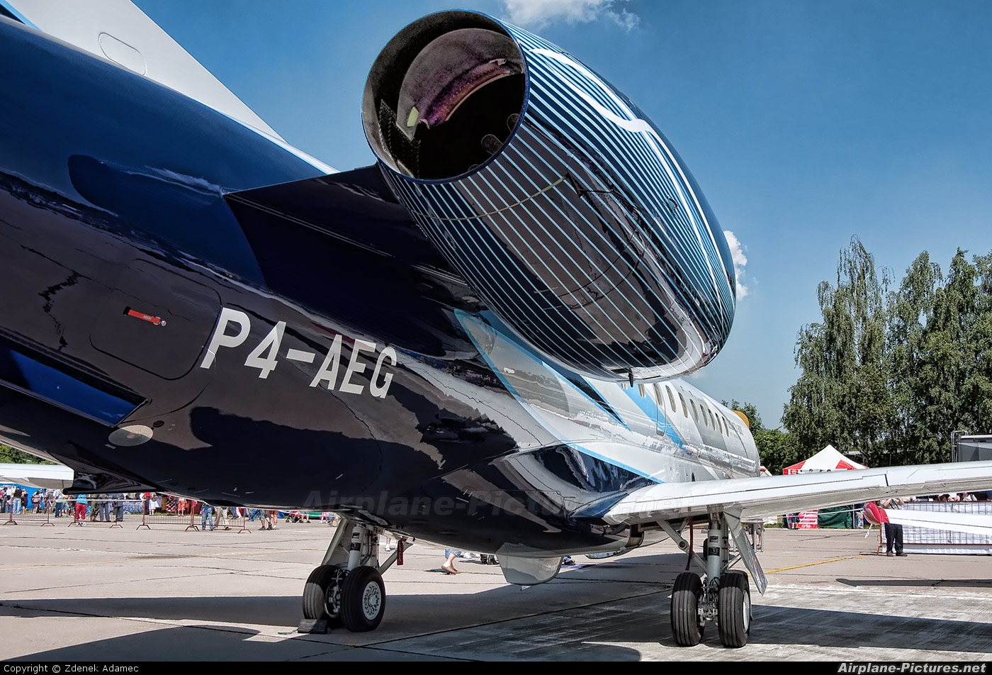 Private P4-AEG aircraft at Pardubice