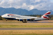 G-BNLY - British Airways Boeing 747-400 aircraft