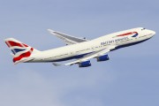 G-BNLX - British Airways Boeing 747-400 aircraft