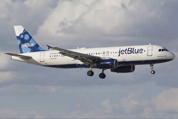 N564JB - JetBlue Airways Airbus A320