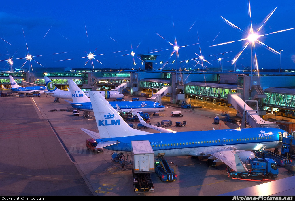 KLM PH-BXF aircraft at Amsterdam - Schiphol