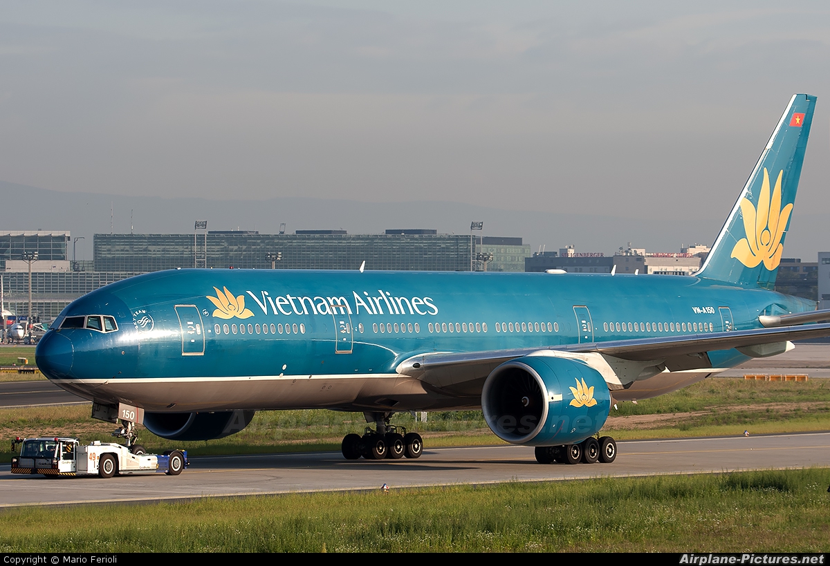 Vietnam Airlines VN-A150 aircraft at Frankfurt
