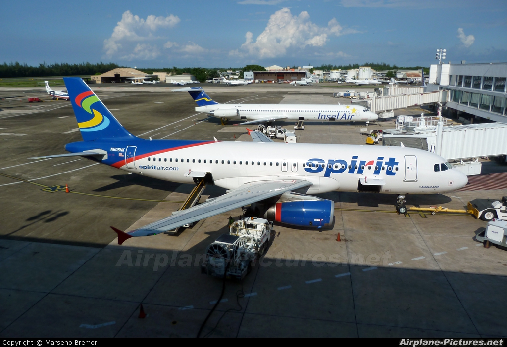 Spirit Airlines N605NK aircraft at San Juan - Luis Munoz Marin Intl