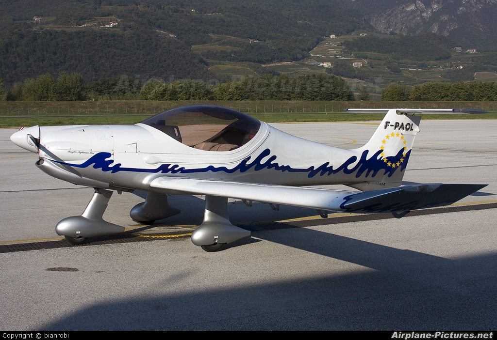 Private F-PAOL aircraft at Trento - Mattarello
