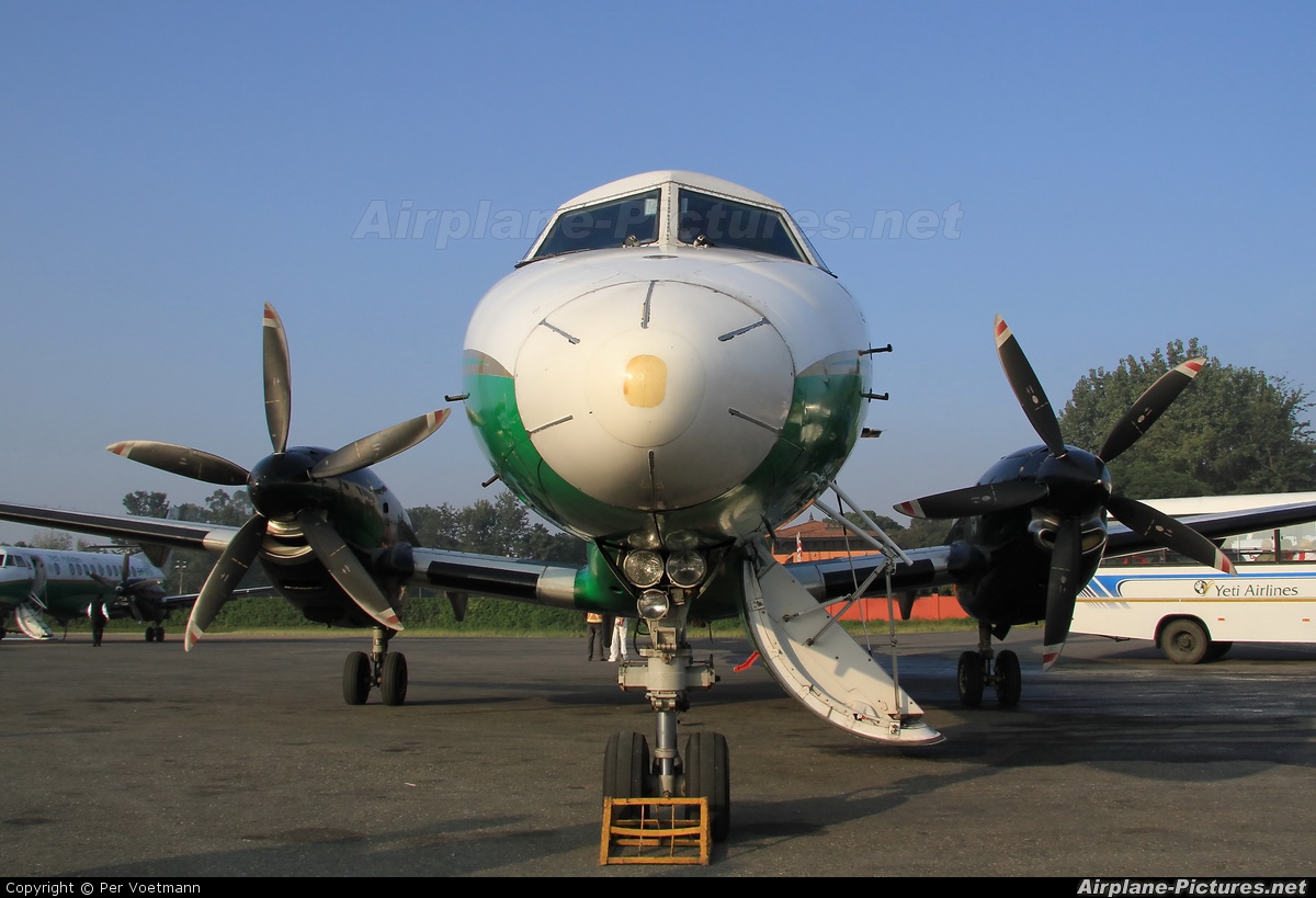 Yeti Airlines 9N-AHV aircraft at Kathmandu - Tribhuban Intl