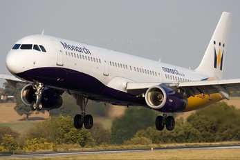 G-OZBP - Monarch Airlines Airbus A321