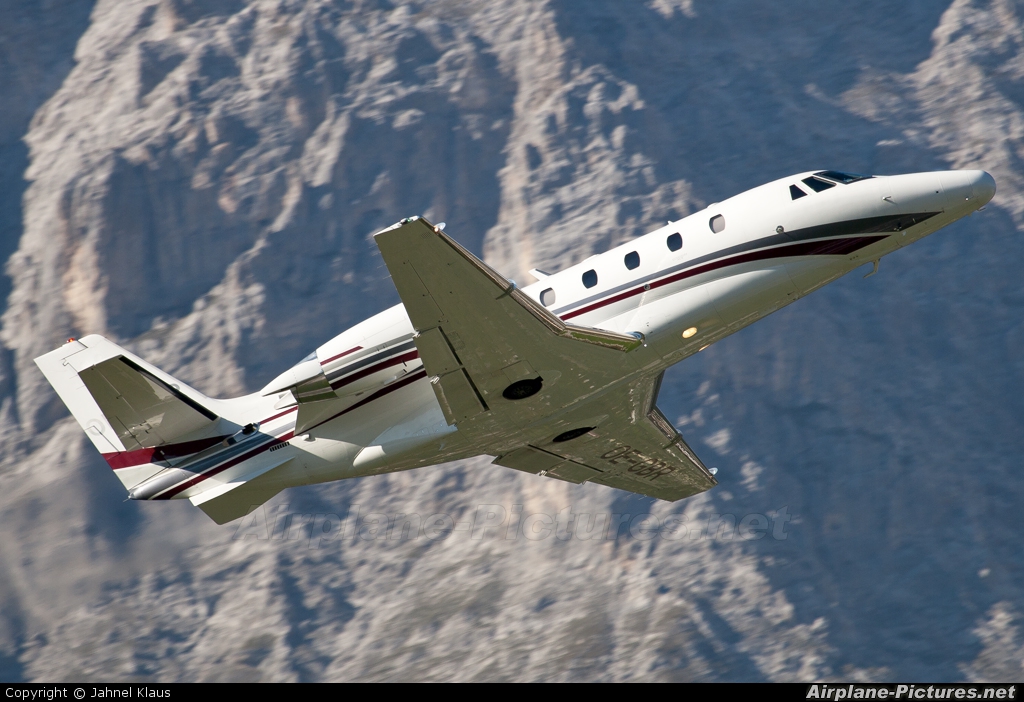 ABC Bedarfsflug OE-GBR aircraft at Innsbruck