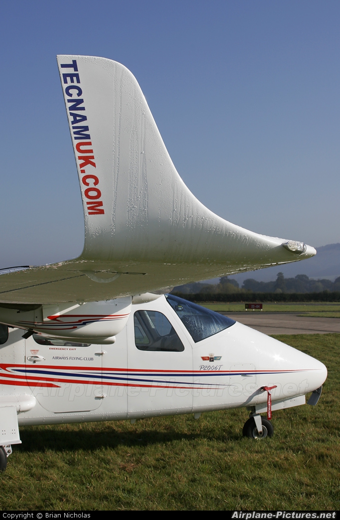Airways Flying Club. G-ZOOG aircraft at Welshpool