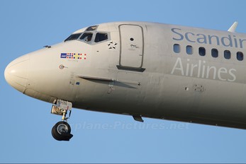 OY-KHN - SAS - Scandinavian Airlines McDonnell Douglas MD-81
