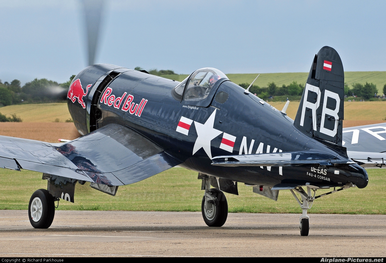 The Flying Bulls OE-EAS aircraft at Duxford