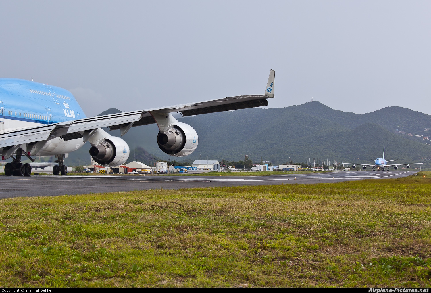 KLM PH-BFO aircraft at Sint Maarten - Princess Juliana Intl