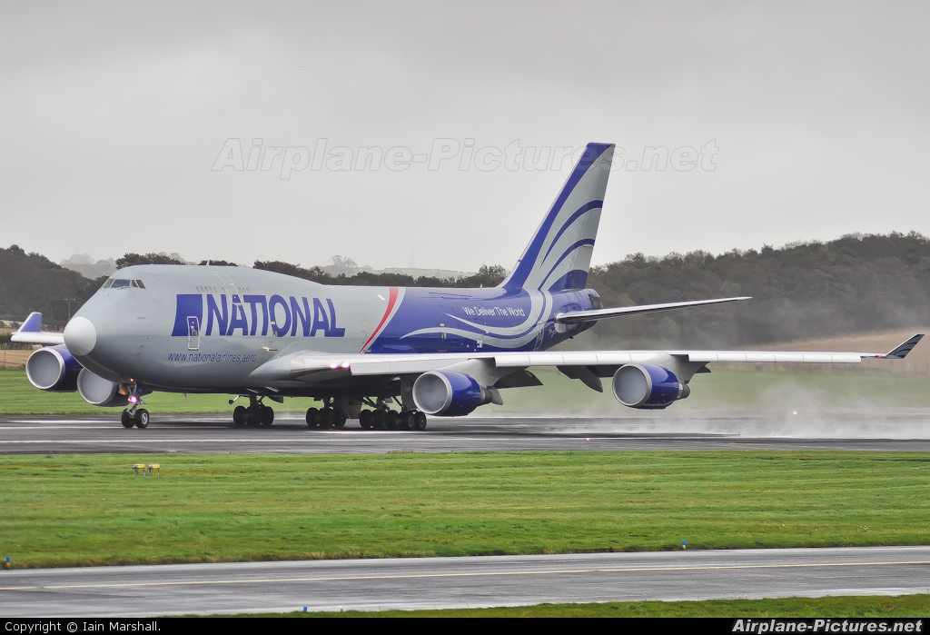 National Airlines TF-ALF aircraft at Prestwick